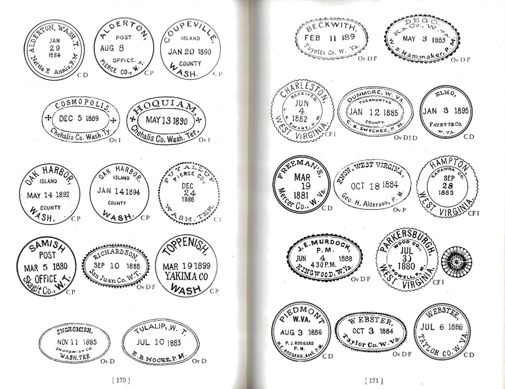 Billigs Philatelic Handbook Vol. X (#10) US County and Postmaster Postmarks