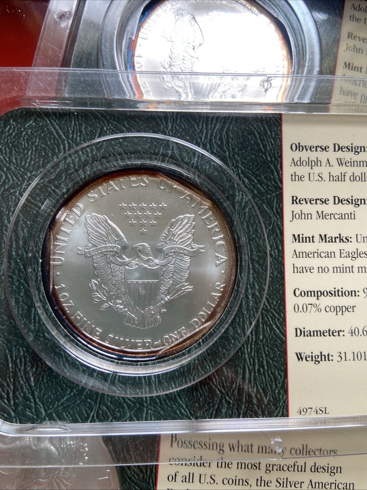 Silver American Eagle 2002
