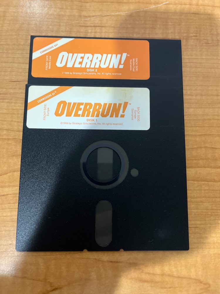 commodore 64 overrun! disc 1 & 2