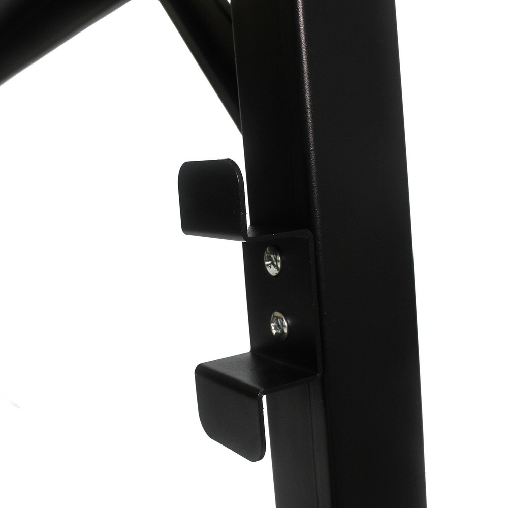 48" Workbench Adjustable Height Work Table Rubber Wood Top Workstation