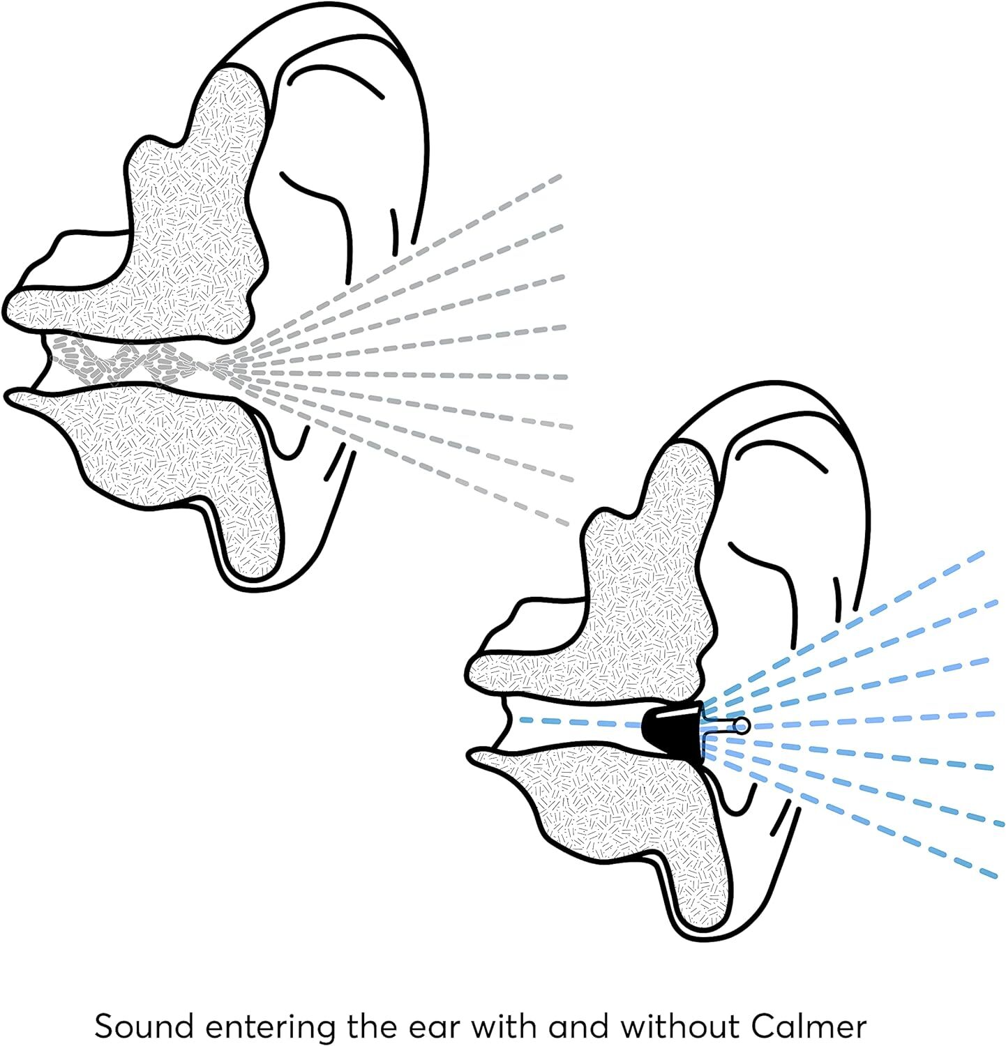 Flare Calmer Tapones Para Los Oidos Alternativos Reduce Los Ruidos Molestos