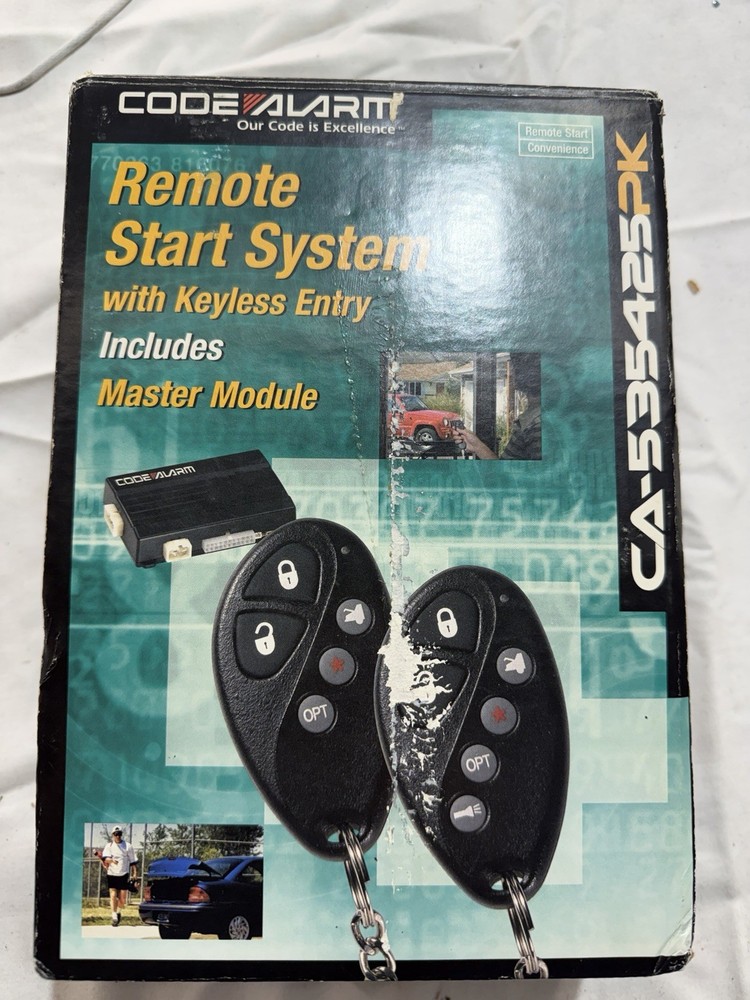 Code Alarm Elite CA-535425 Two-Way Remote Start Security System NEW￼