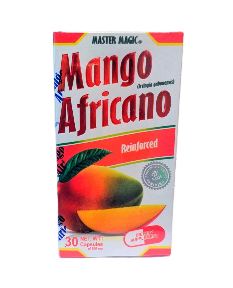 2 PACK! Mango Africano MASTER MAGIC AFRICAN MANGO 60 Capsules Original