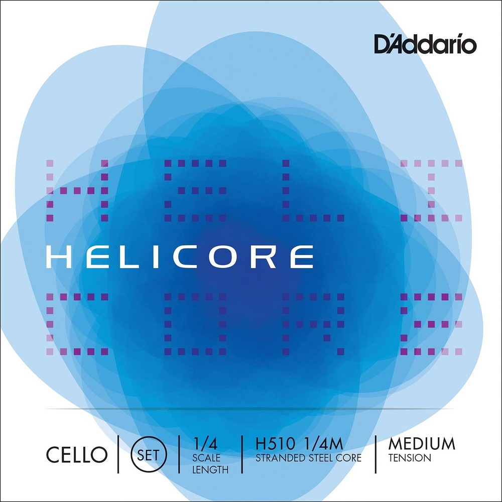 Helicore 1/4 Cello String Set - Medium