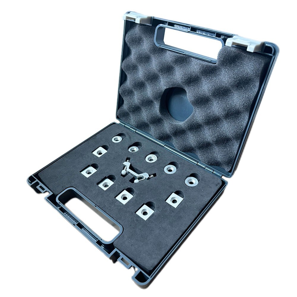 12pc Support Ring Set Leeb Hardness Testers Adapter Rings Set for Leeb Probes