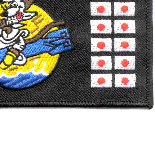 SS-270 USS Raton Battle Flag Patch Version B