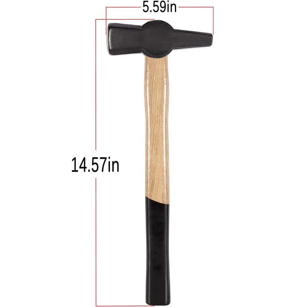 Blacksmith Forge Hammer 0000811-1000 for Farrier Knife Maker Anvil Forging Tool