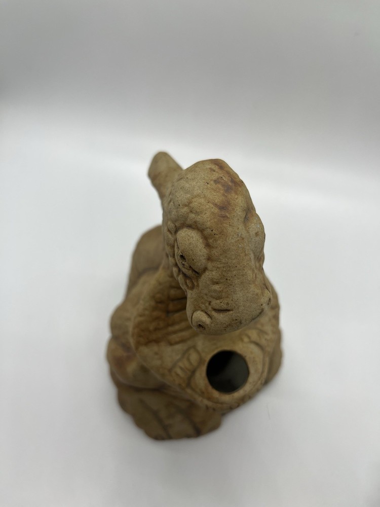 Flat Earth Ceramic Dragon Historic Collectible Cool!