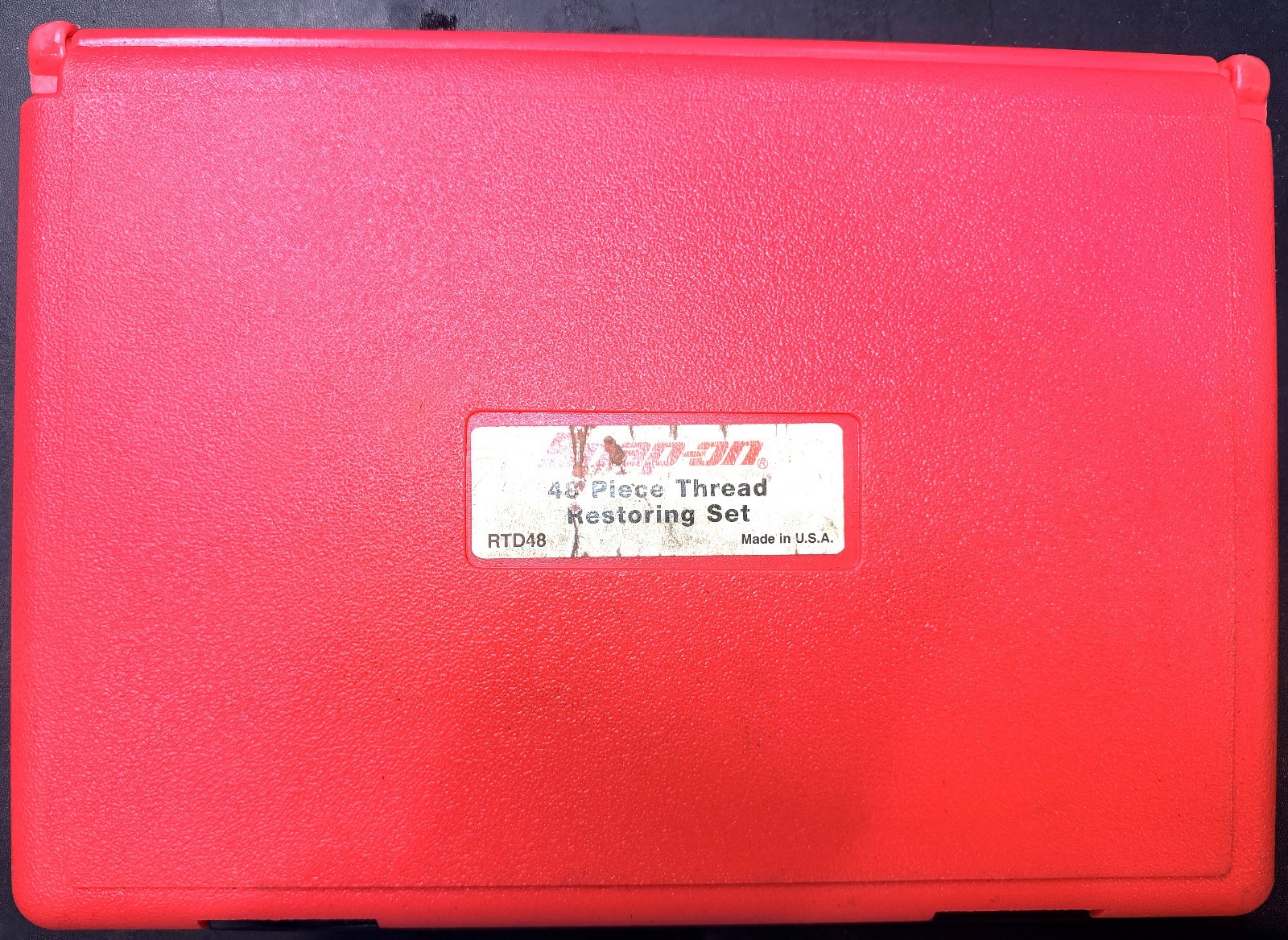 SNAP ON RTD48 48-Piece Master Rethreading Tap and Die Set USA