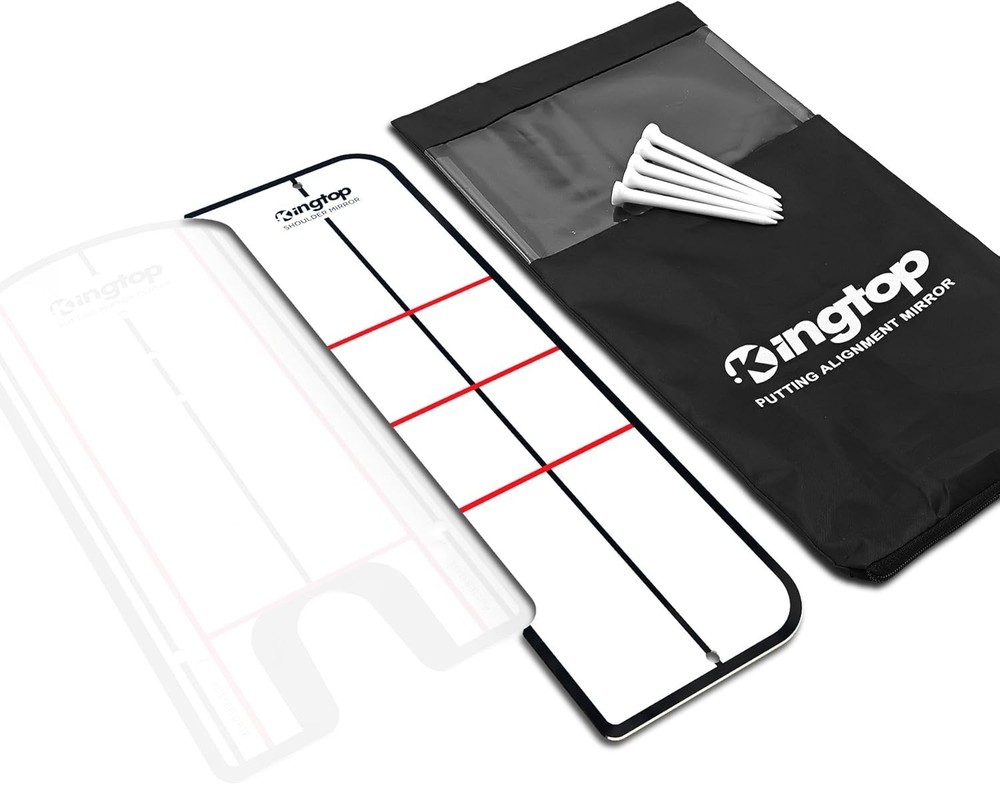 Golf Putting Mirror Alignment Putting Training Aids Consistency & Accuracy Ideal