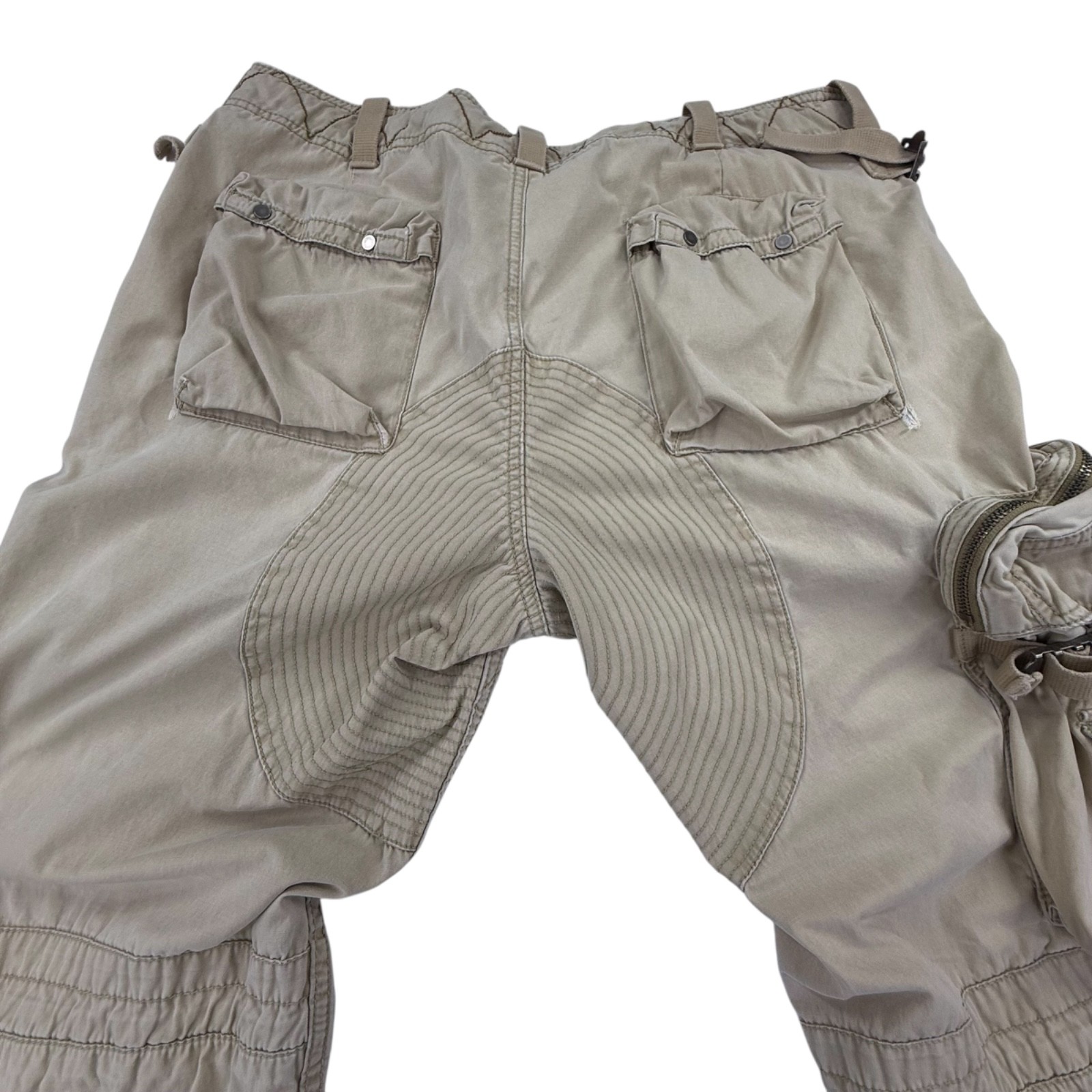 Vintage Polo Ralph Lauren Paratrooper Military Utility Cargo Aviator Pants 36x30