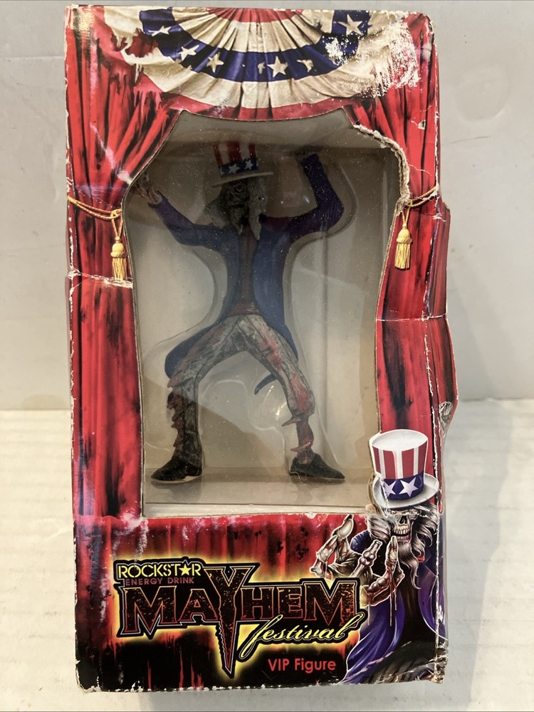 2012 Rockstar Mayhem Festival VIP figure Slipknot Slayer Motörhead Anthrax Tour