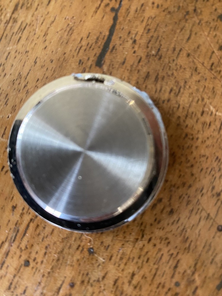 Edinburgh Crystal Clock Without Crystal Frame