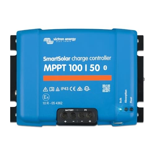 SmartSolar MPPT Solar Charge Controller (Bluetooth) - Charge 100V, 50A