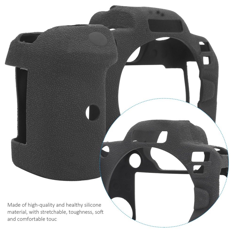 Digital Camera Housing Protective Cover Anti‑Scratch Soft Silicone Shell For R6