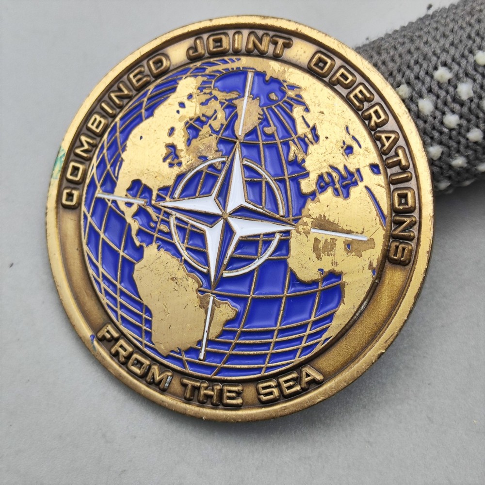 US Second Fleet Commander Second Fleet Jfacc 0186 Challenge Coin