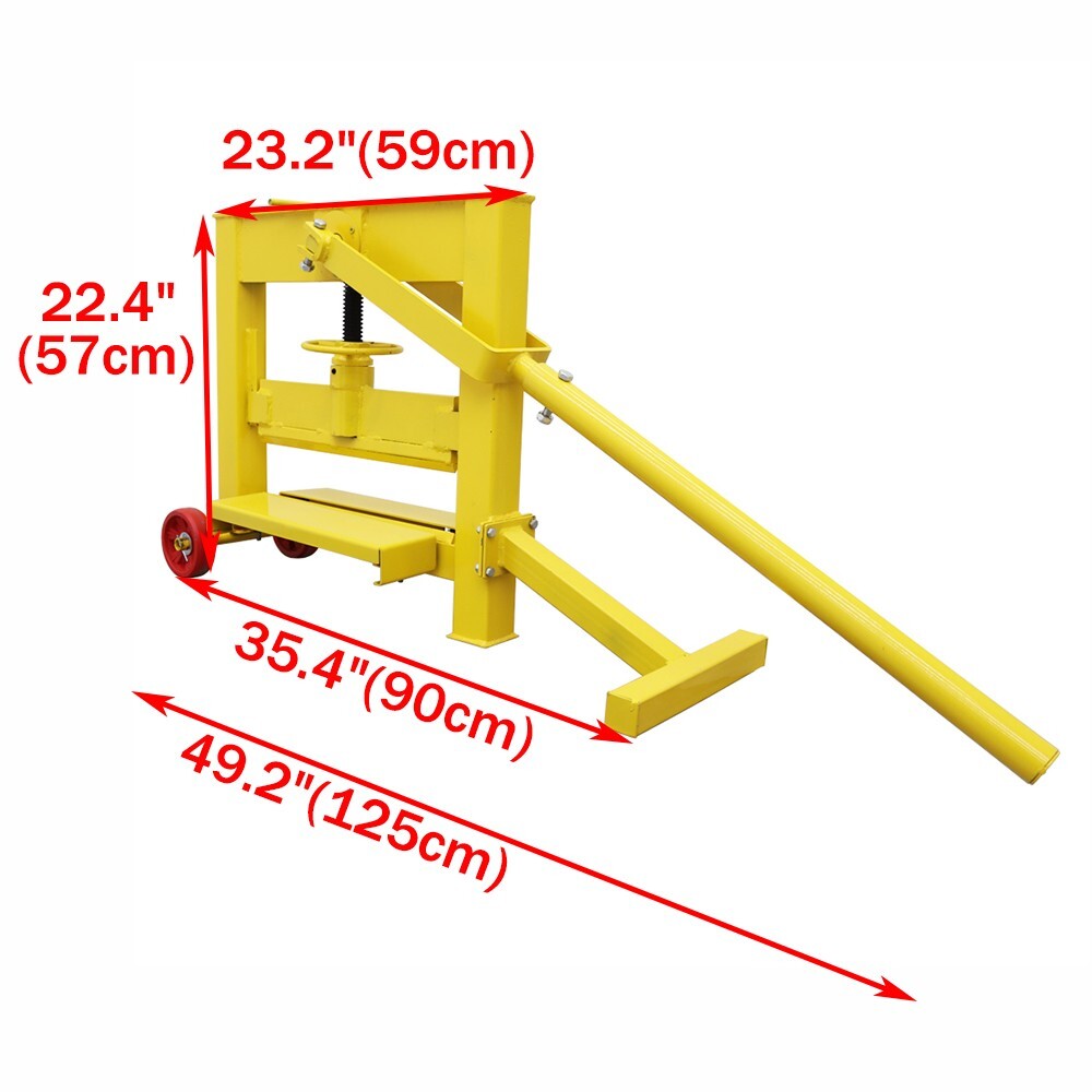 Pavers Splitter Tool Block Splitter Cutter Manual Brick Cutter 9.4" Thickness