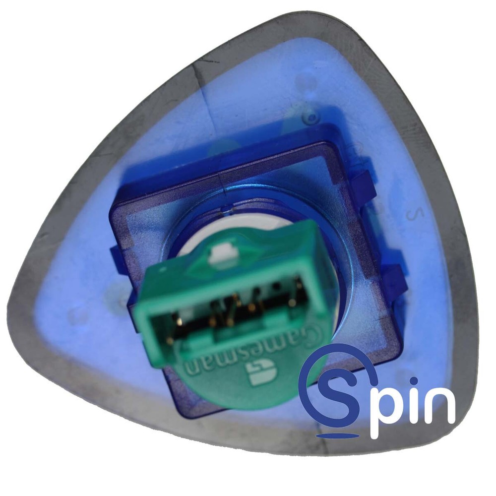 Button, Aristocrat MK7 Triangle with 12 V LED, Z Switch