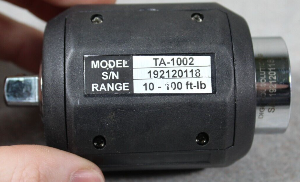 Digitool Solutions TA-1002 3/8" Dr. Portable Torque & Angle Meter 10-100 ft-lb