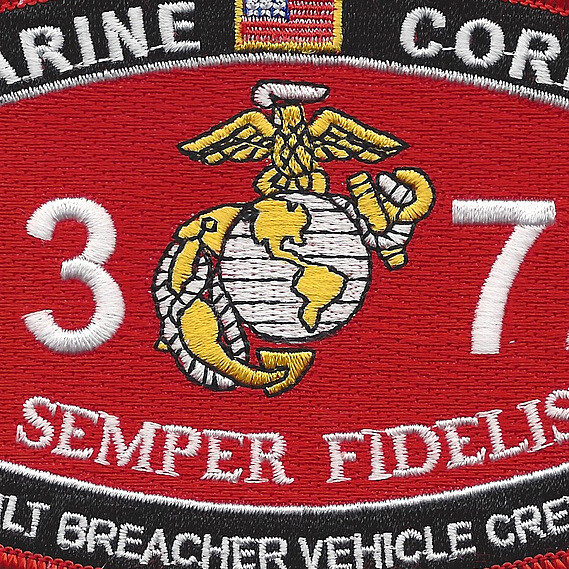 MOS 1372 Assault Breacher Vehicle Crewman Patch