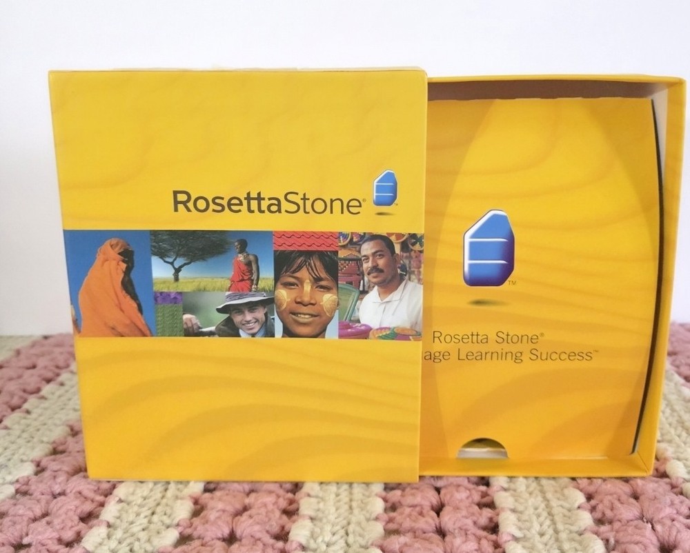 Rosetta Stone Espanol Spanish Level 1&2 Software PC/Mac CD ROM Latin
