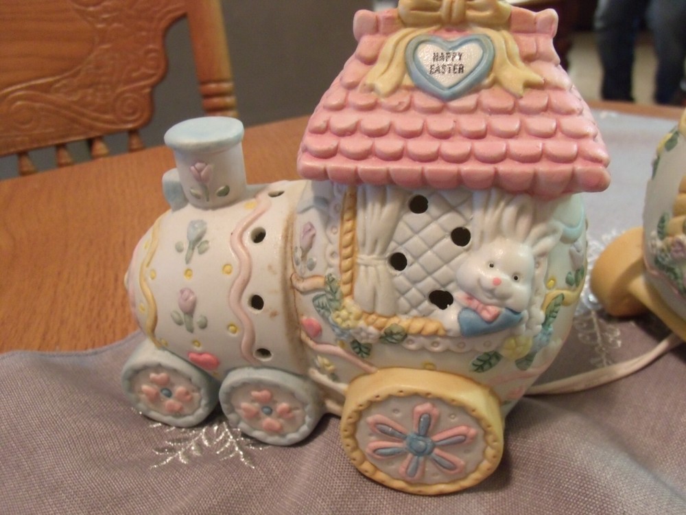 Easter Bunny Train NightLight for Nursery