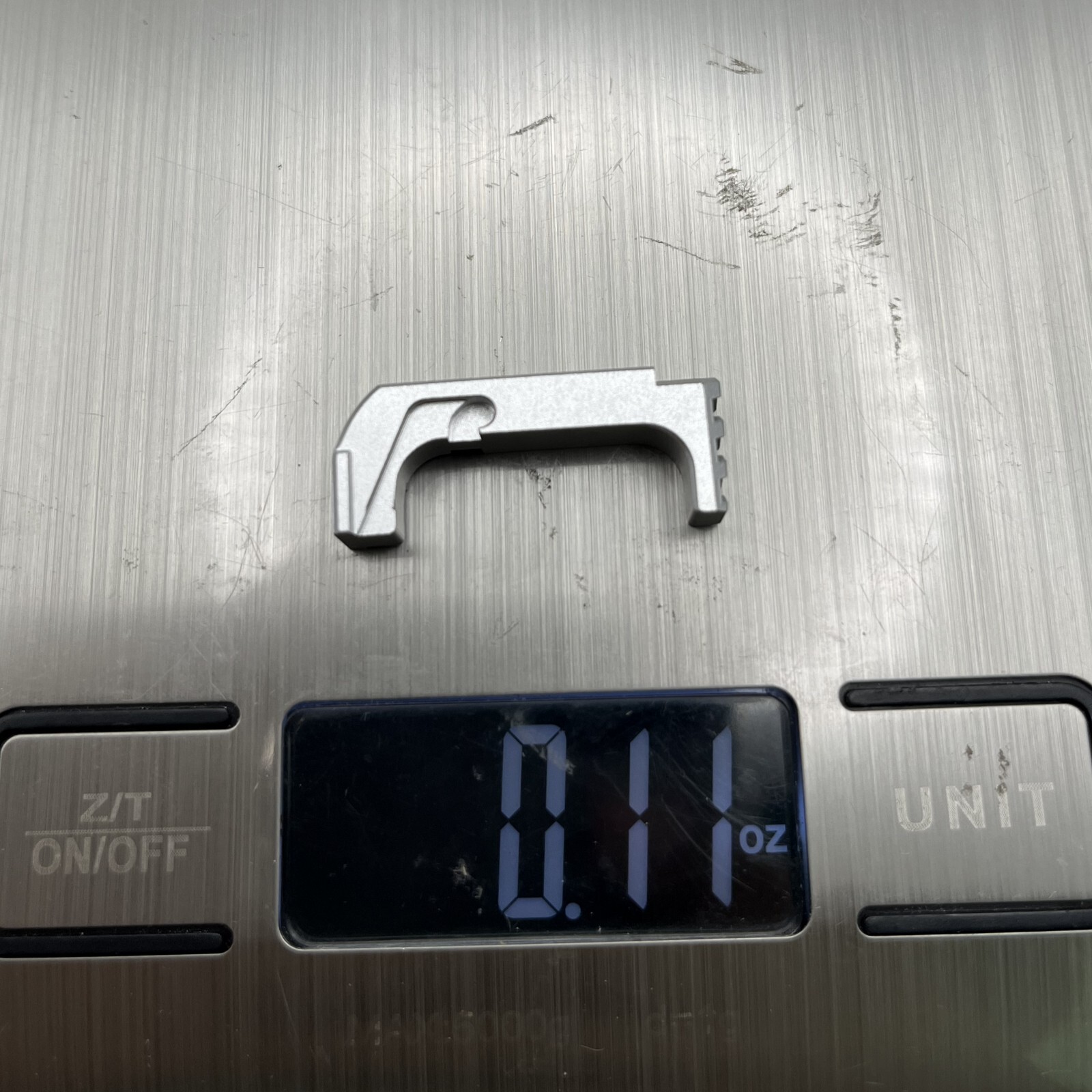 Extended Mag Release for GIock GEN 4 ,Gen 5, Aluminum Silver