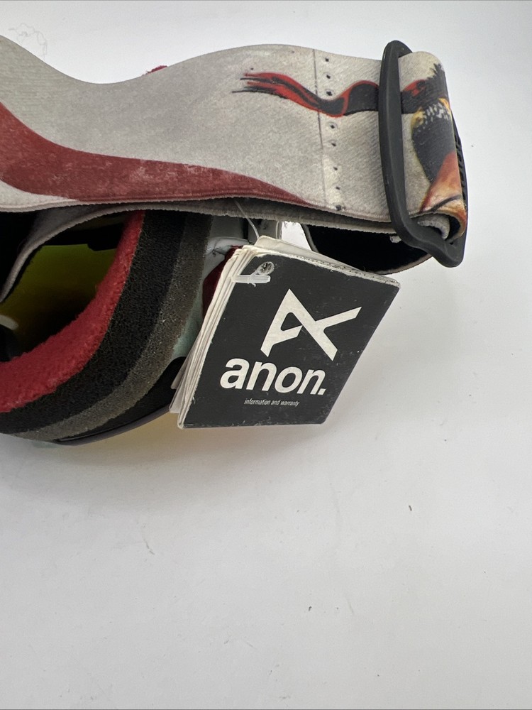 Anon Comrade Premium Goggles Rita/Red Solex Read!!!