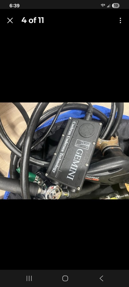 Beuchat Requlator W/ Cocrhen Gemini Dive Computer