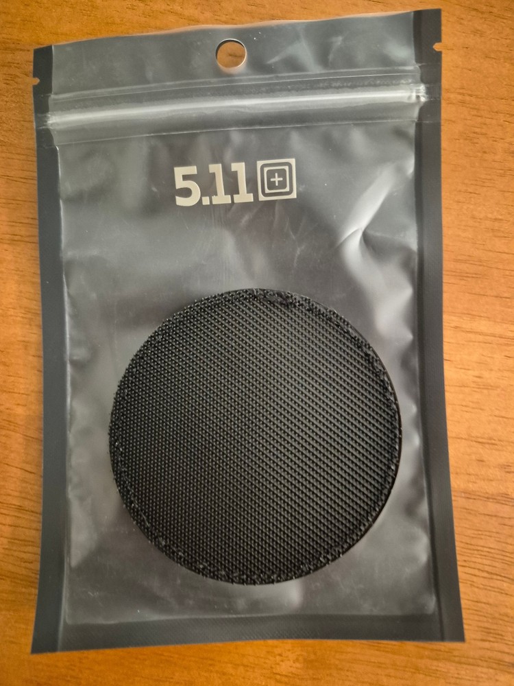 5.11 tactical Patch RARE Half White And Flag Skull Hook And Loop 3"