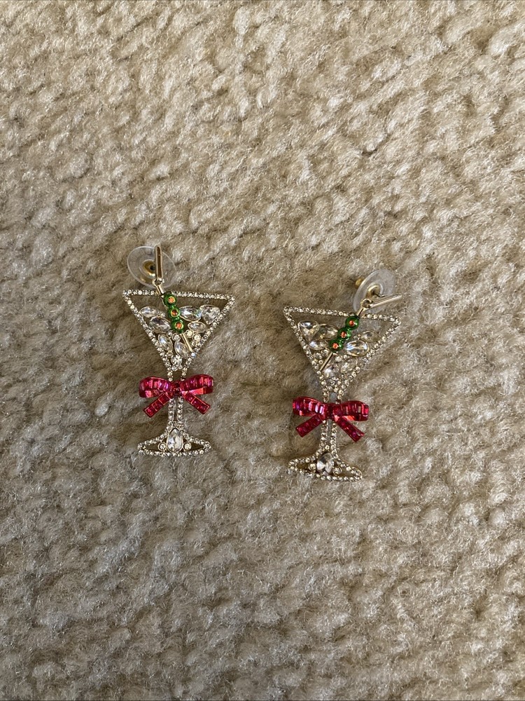 Baublebar Holiday Martini Earrings