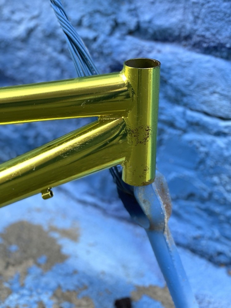 Unknown Prototype Frames - Pick One - Hybrid Mountain Style Bikes Gold
