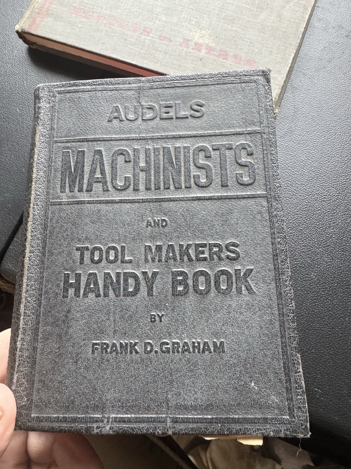 3 Books: Audels machinists, Metaloggraphy, Machine Shop