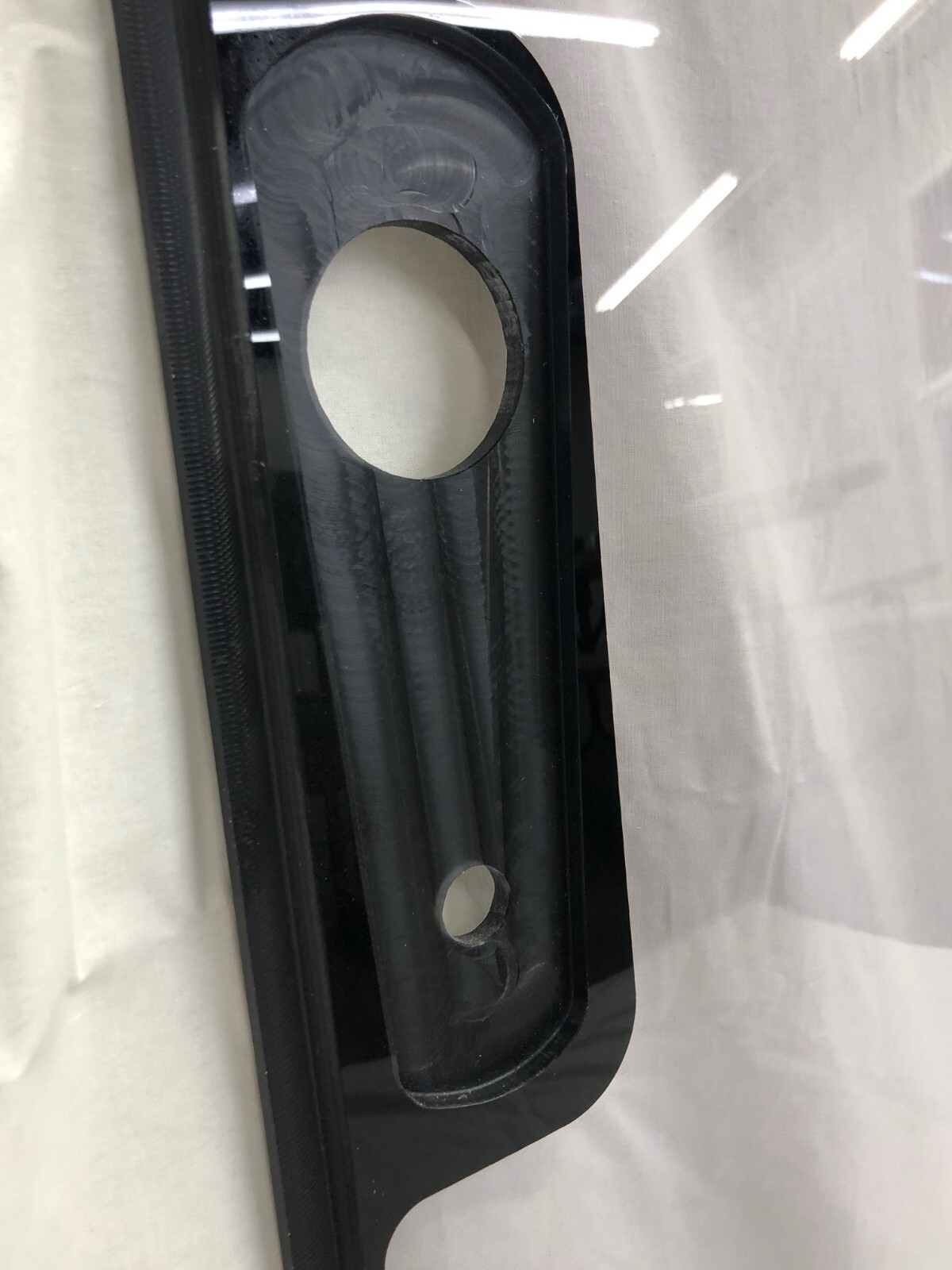 BOBCAT R SERIES T86 T76 T66 S86 S76 1/2" POLY DOOR 7435779 OPTIC ARMOR TINTED