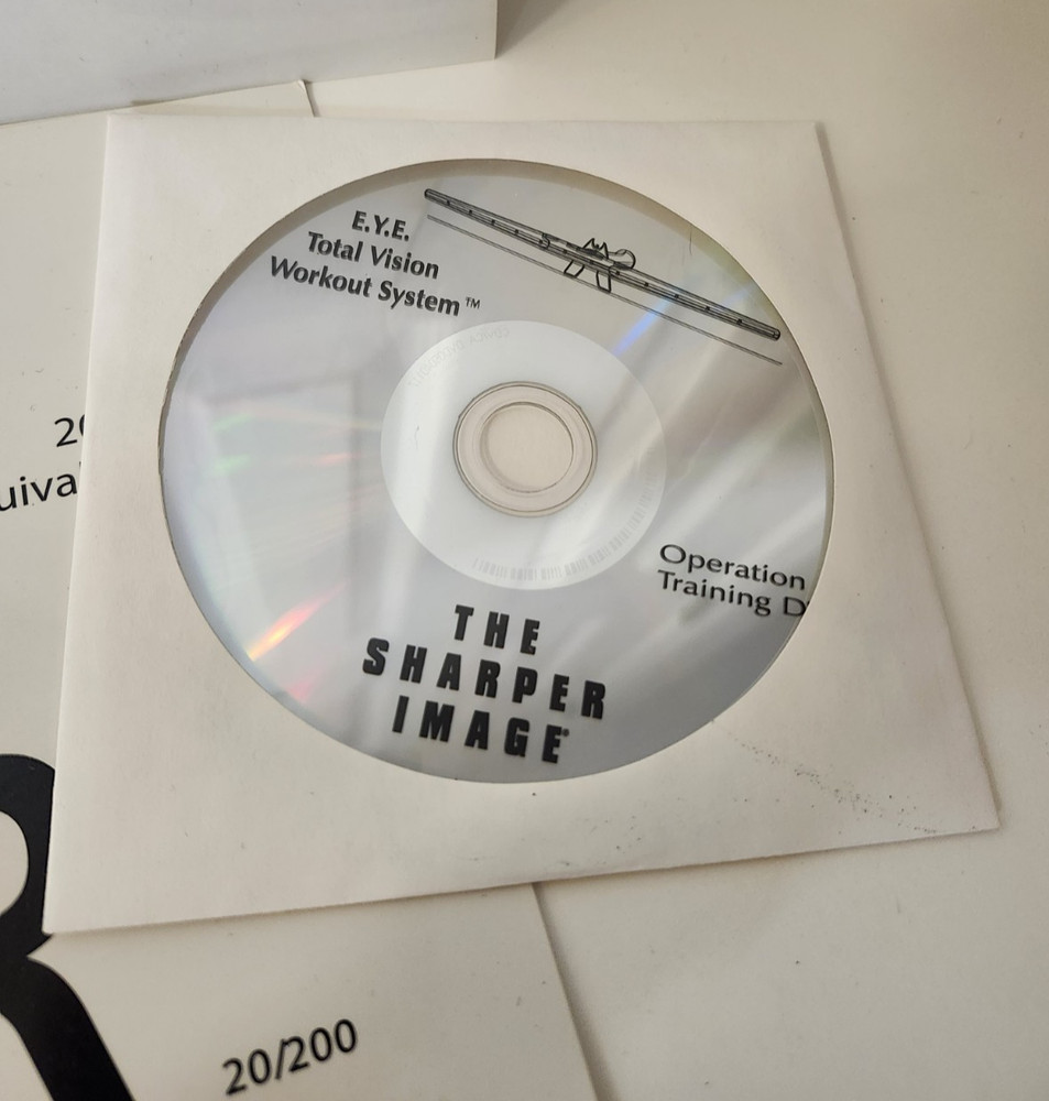 E.Y.E. Total Vision Workout System - Sharper Image (Disc And Instructions Only)