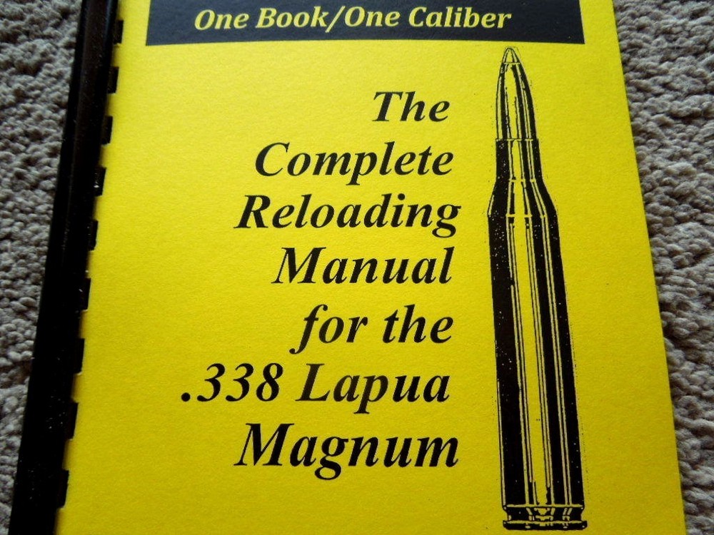 .338 Lapua Magnum The Complete Reloading Manual Load Books Latest Version