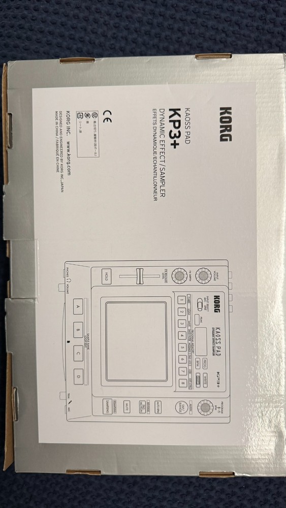 Korg Kaoss Pad KP3+ Dynamic Effect Effector Sampler with Touch Pad
