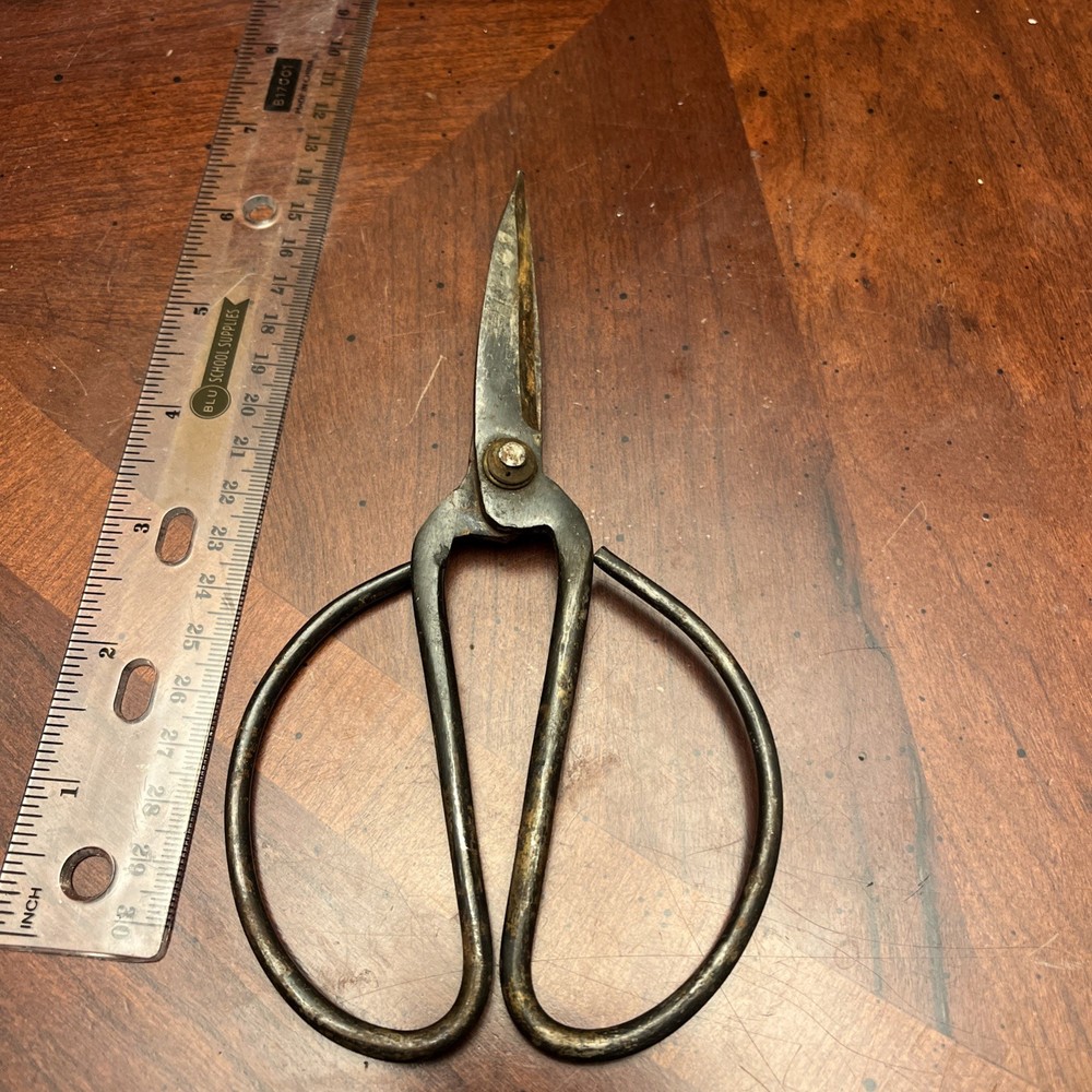 Bonsai Pruning Shears Utility Scissors Antique 'Signed'