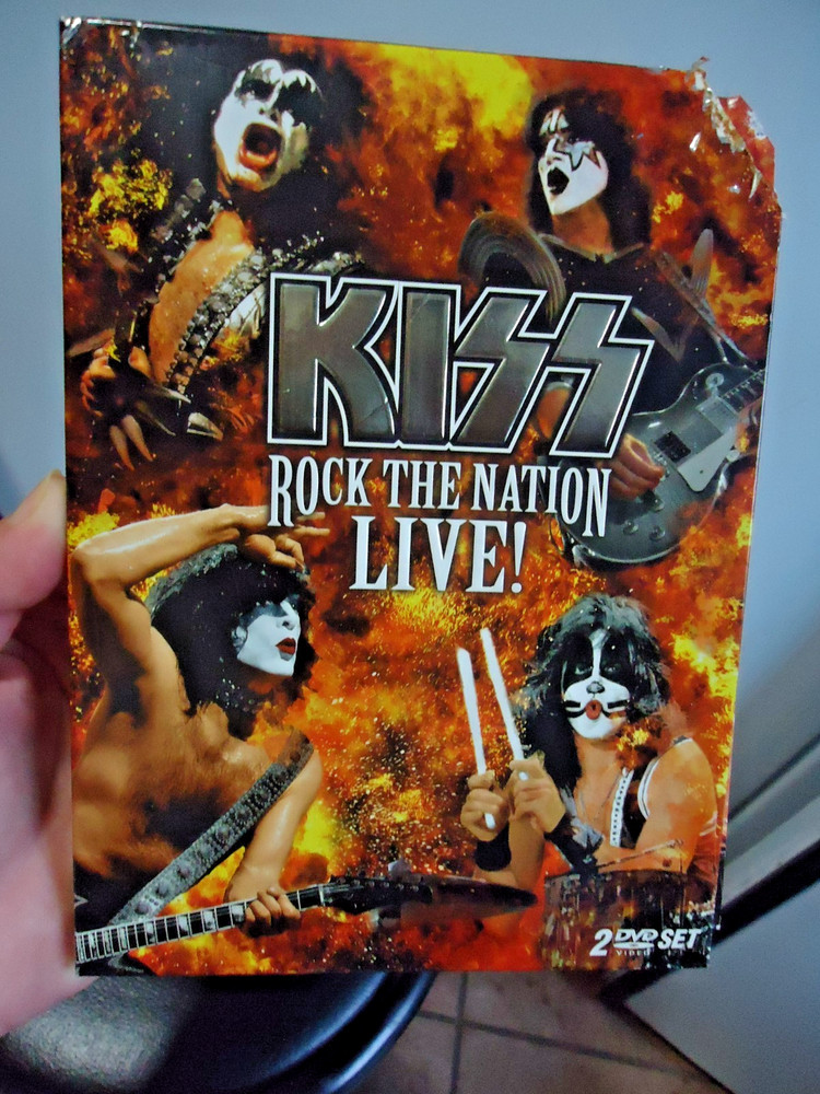 Kiss - Rock the Nation - Live (DVD, 2005, 2-Disc Set) Rock music audio CD