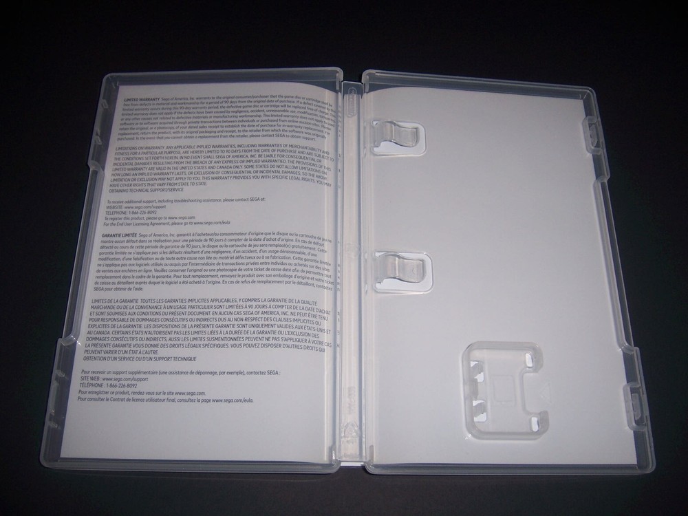 Authentic Replacement Case ONLY - SONIC COLORS ULTIMATE - Nintendo Switch Box