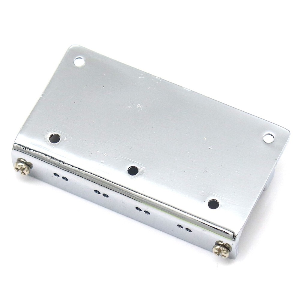 Metal 8 Strings Mandolin Bridge Hardtail Fixed Bridge Replacement Silver