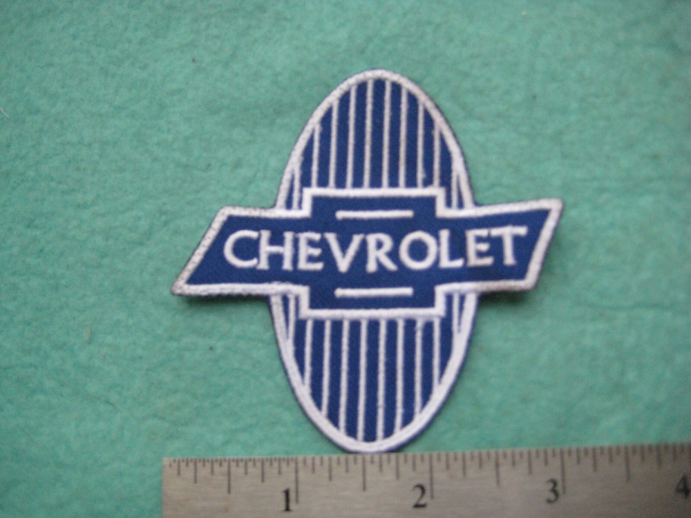 Chevrolet Blue Dealer Service  Uniform Hat Patch
