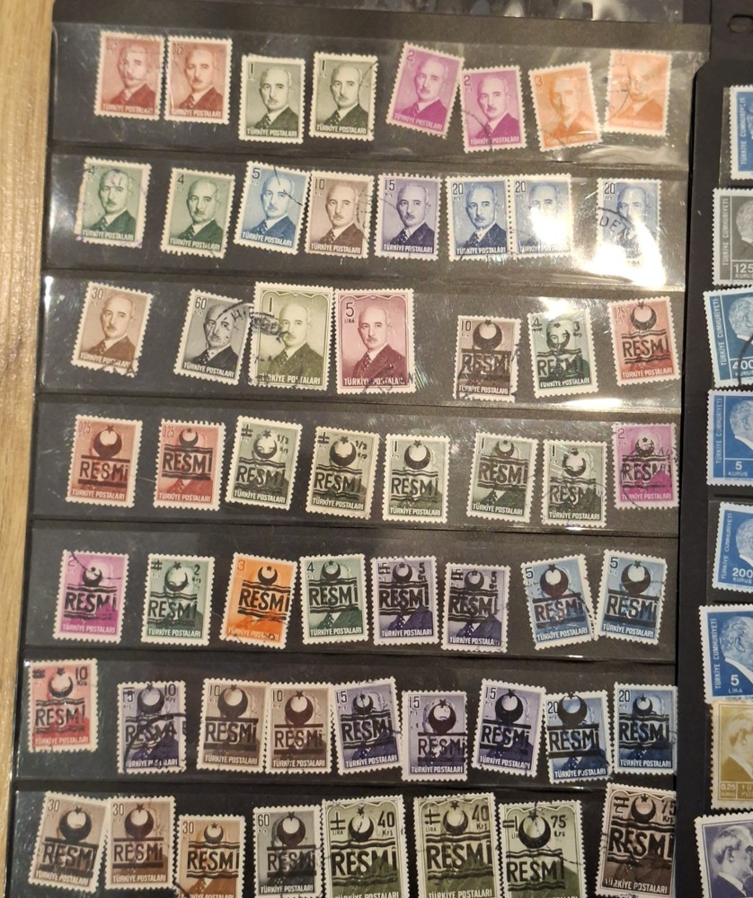 TURKEY - Selection from the larger sets. 210+ All different. (RefR177)
