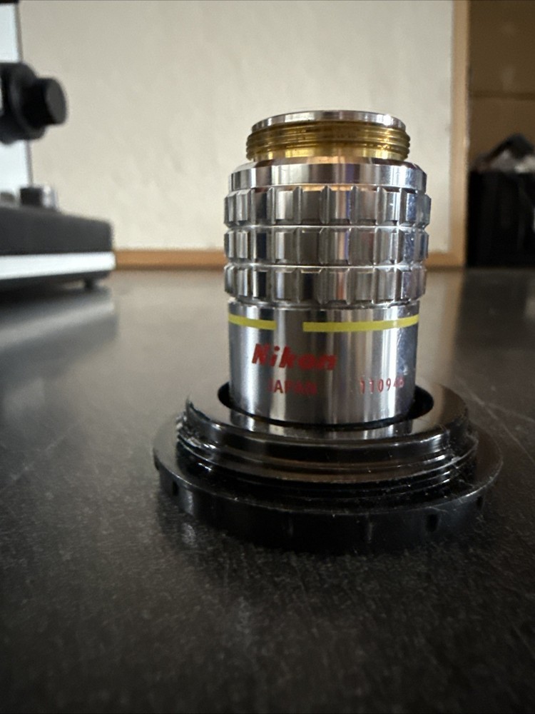 NIKON PH1 PLAN 10/0.30 DL 160/0.17 MICROSCOPE OBJECTIVE LENS