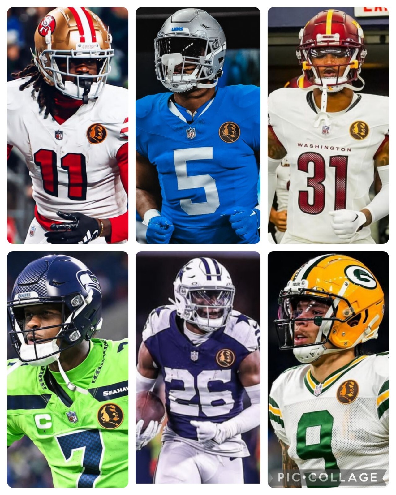 2023 John Madden Thanksgiving Memorial Jersey Patch