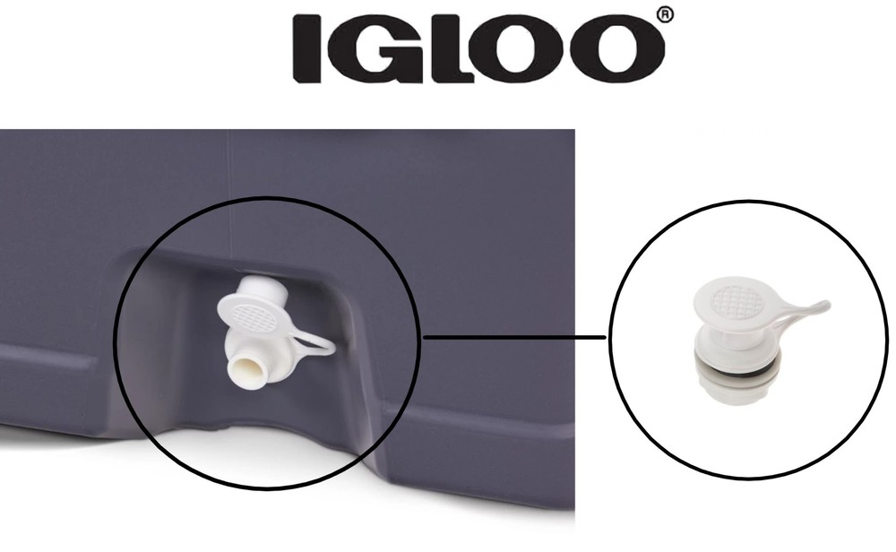 Igloo Replacement Triple Snap Drain Plug 24010