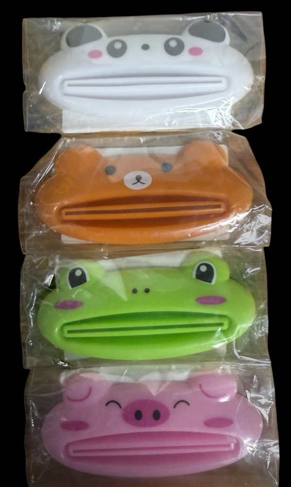 4 Pack Toothpaste Squeeze Set (N)