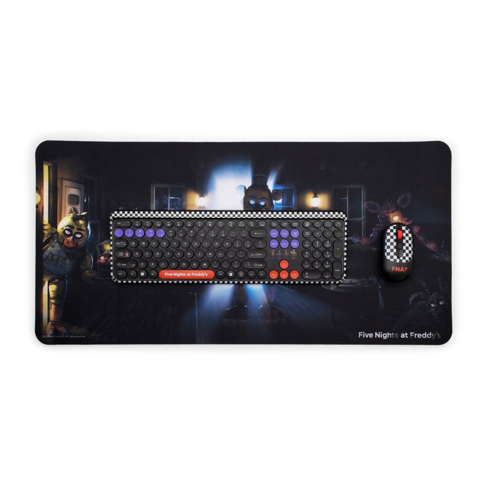 Five Nights at Freddy's Wireless Computer Keyboard Mouse & Mat - Accessory Set™