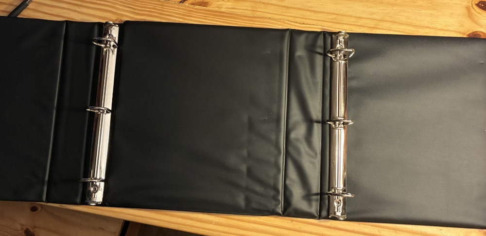 2 USED BCW 2" Binder with D-rings, 2 Binders for Currency