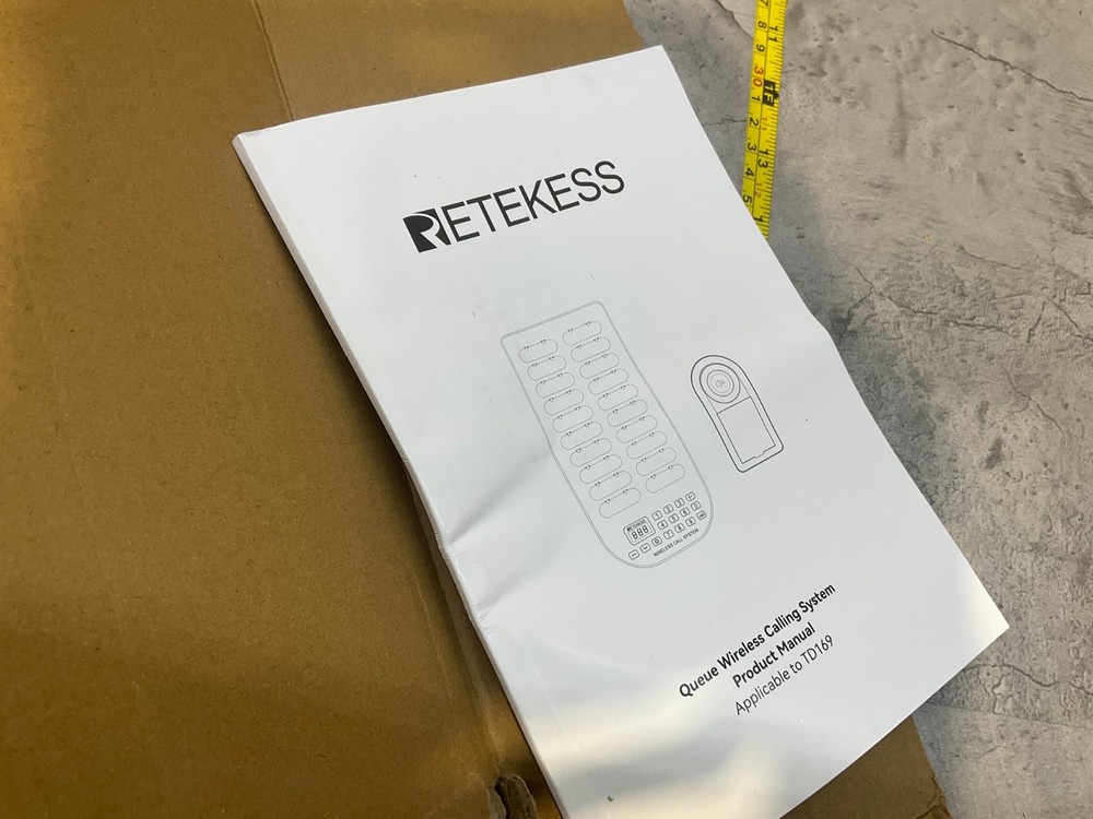 RETEKESS TD169 wireless calling system pager for restaurant PC function 20 Pager